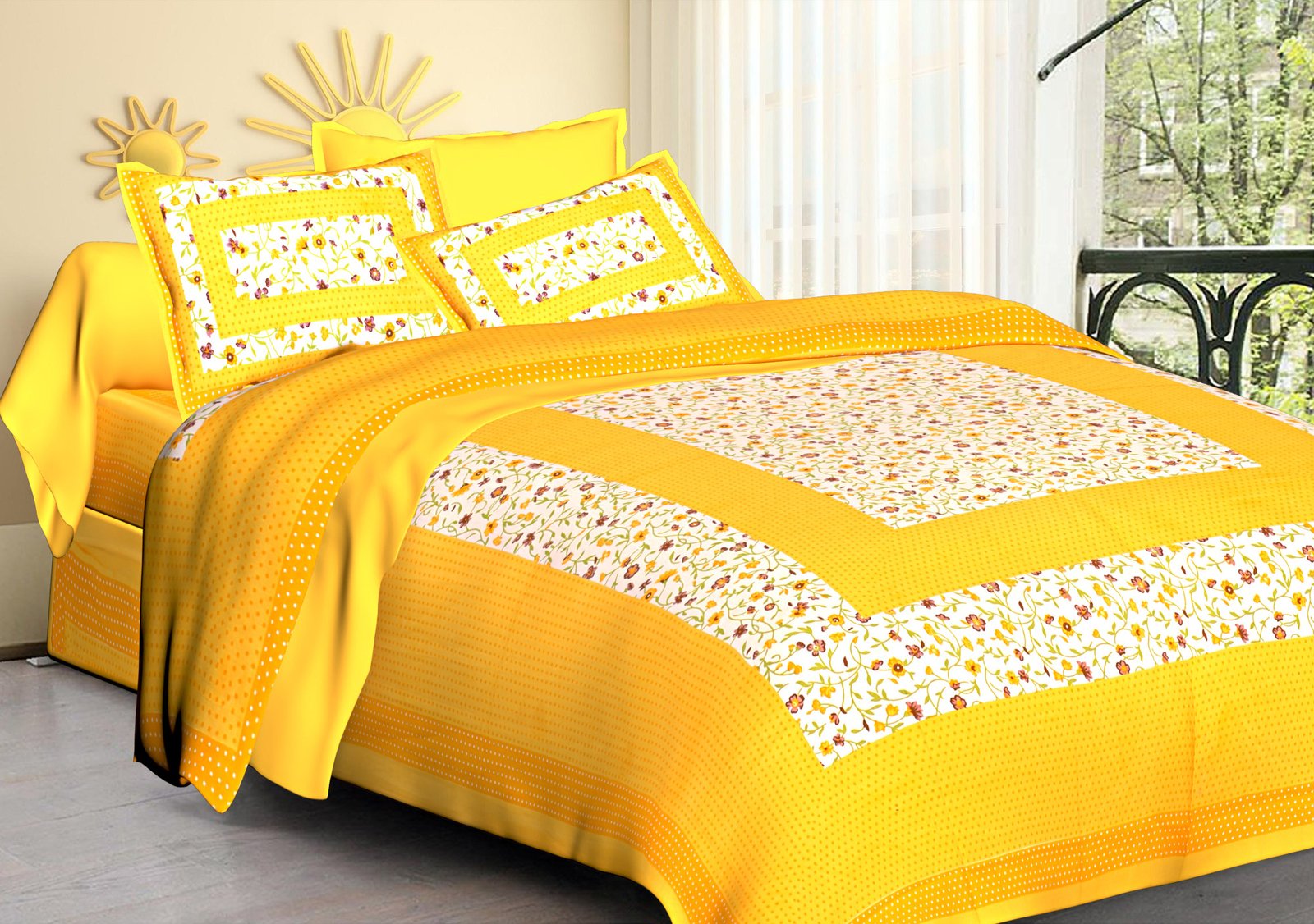 Double/King Size Bedsheet Set